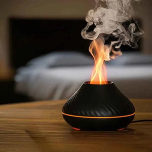 Umidificador de Ar e Difusor de Ambiente Vulcão Lumi Homi