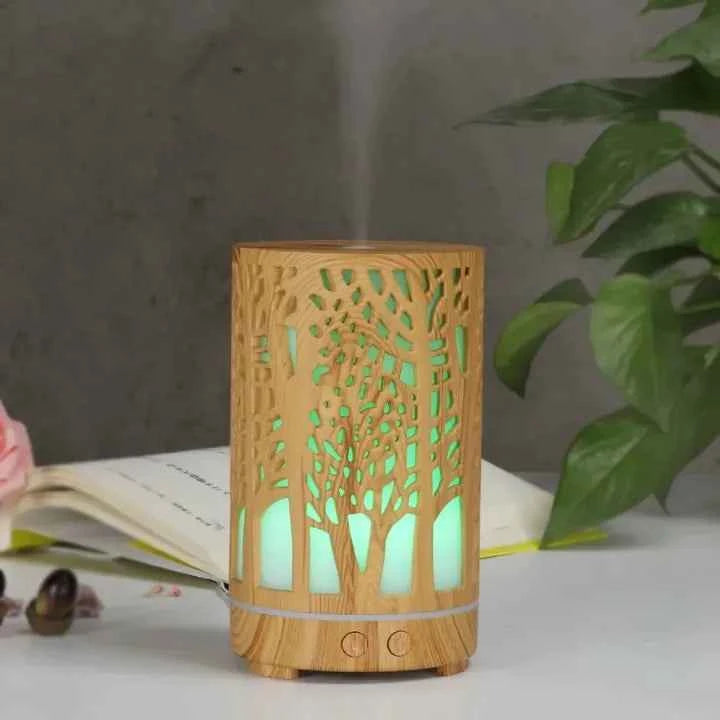 Umidificador de Ar e Difusor de Ambiente Ligno Lumi Homi