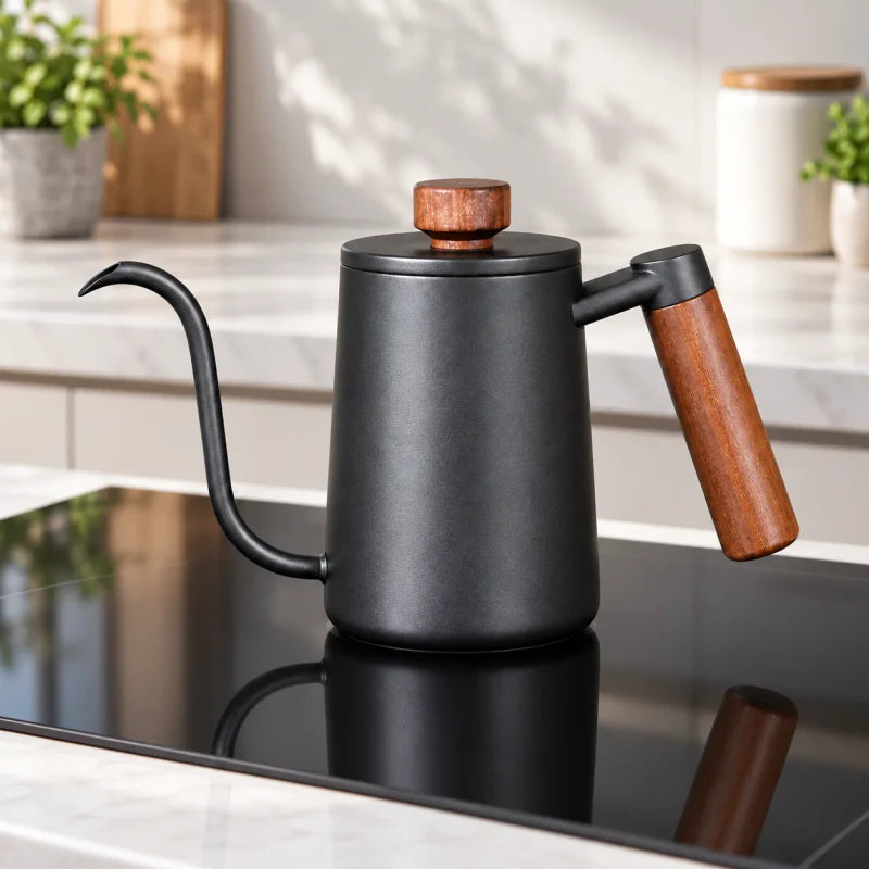 Zurich Preta de 600 mL em composição de cozinha