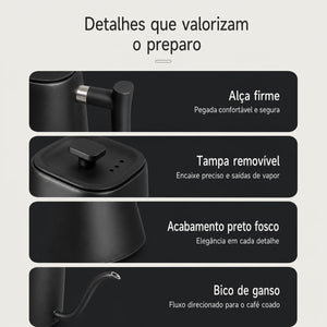 Detalhes de acabamento da Chaleira Elétrica Monza